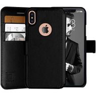 [아마존베스트]LUPA Legacy LUPA iPhone X Wallet Case -Slim & Lightweight iPhone X Flip Case with Credit Card Holder - iPhone 10 Wallet Case for Women & Men - Faux Leather i Phone Xs Purse Cases with Magnetic