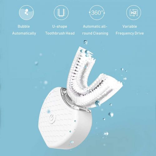  LUT New Electric Toothbrush, Ultrasonic Automatic Toothbrush Induction Charging Waterproof 360° Sonic Tooth...