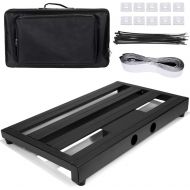 Luvay Guitar Pedal Board - Extra Large (22 x 12.6) with Bag, 7LB Pedalboard