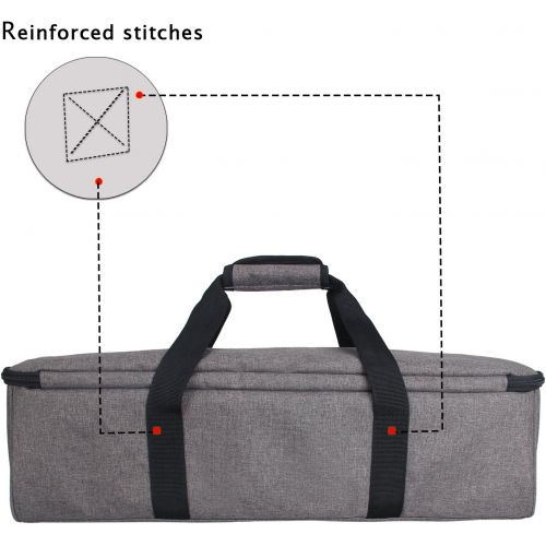  [아마존 핫딜]  [아마존핫딜]LUXJA Luxja Carrying Bag Compatible with Cricut Explore Air and Maker, Tote Bag Compatible with Cricut Explore Air and Supplies (Bag Only, Patent Pending), Gray