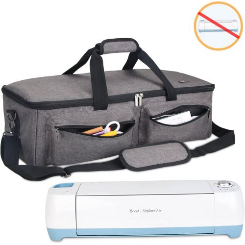  [아마존 핫딜]  [아마존핫딜]LUXJA Luxja Carrying Bag Compatible with Cricut Explore Air and Maker, Tote Bag Compatible with Cricut Explore Air and Supplies (Bag Only, Patent Pending), Gray