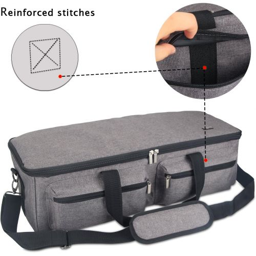  [아마존 핫딜]  [아마존핫딜]LUXJA Luxja Carrying Bag Compatible with Cricut Explore Air and Maker, Tote Bag Compatible with Cricut Explore Air and Supplies (Bag Only, Patent Pending), Gray