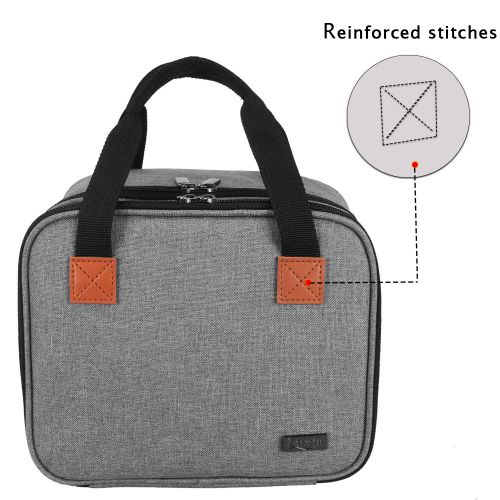  [아마존베스트]LUXJA Luxja Carrying Bag for DR.J Mini Projector, Portable Case for DR.J Projector and Accessories, Gray