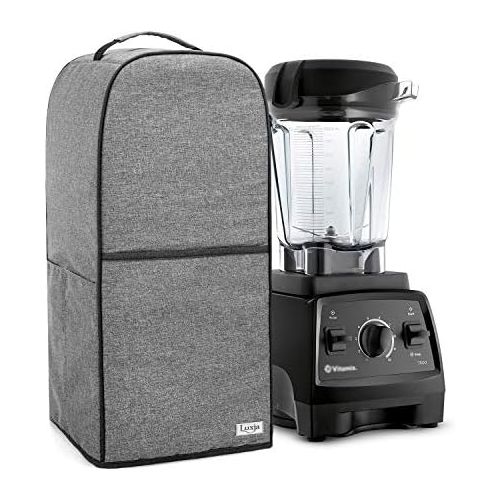  Luxja Blender Cover Compatible with Vitamix 64 oz. Low-Profile Blender, Gray