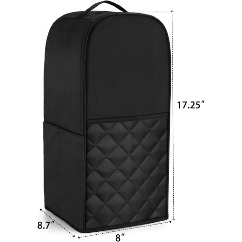  Luxja Blender Cover Compatible with Ninja Foodi, Cover for Ninja Foodi Blender, Black(quilted)