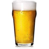 [아마존 핫딜] [아마존핫딜]LUXU Pint Glasses,20 OZ British Beer Glass,Classics Craft Beer Glasses,Prime Beer Drinking Glasses Tumbler Set of 4, Pub Beer Glasses,Unique Design Beer Drinking Glasses Easy Stacking i