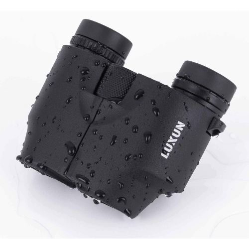  [아마존베스트]LUXUN 12x25 Compact Binoculars for Adults & Kids, IPX3 Waterproof mini Small Binoculars for Bird Watching Hunting Travel Outdoor Sightseeing