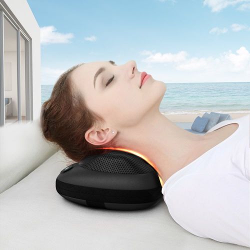  LUYAO Shiatsu Shoulder Back Neck Massager with Heat Deep Kneading Electric Back Massage for Neck, Back,...