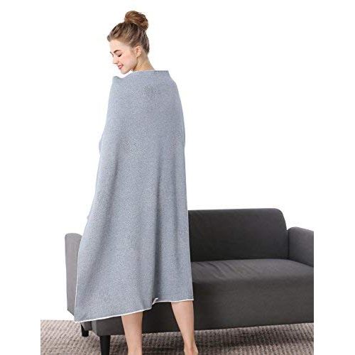  LVFEIER RFID Shielding/Radiation Blocking/EMF Protective Belly Pregnancy Blanket 33.5X 43.3 Inches (Grey)