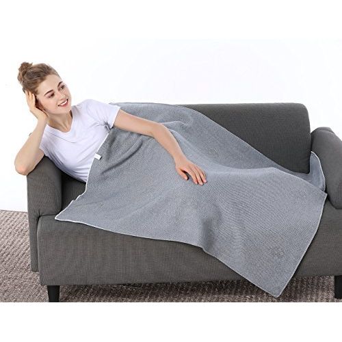  LVFEIER RFID Shielding/Radiation Blocking/EMF Protective Belly Pregnancy Blanket 33.5X 43.3 Inches (Grey)