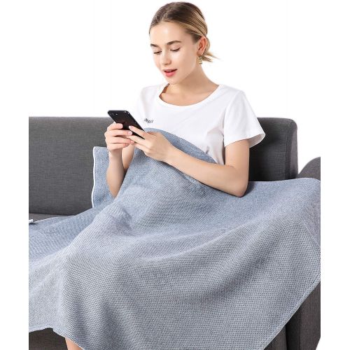  LVFEIER RFID Shielding/Radiation Blocking/EMF Protective Belly Pregnancy Blanket 33.5X 43.3 Inches (Grey)