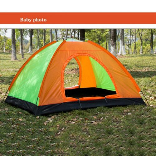  LWYJ Outdoor Grosse 3-4 Personen Camping Zelt Zeltplatz Portable Falten Wasserdicht Zelt fuer Wandern langlebige Sets in Sekunden