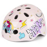 Kids Bicycle Helmets, LX LERMX Kids Bike Helmet Ages 3-8 Adjustable from Toddler to Kids Size, Durable Kids Bike Helmet with Fun Designs for Boys and Girls