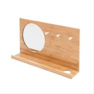 LXFMD Bathroom Bathroom Mirror with Rack Cabinet Wall Washer Wall-Mounted Toilet Hanging Mirror Toilet Wall Mount