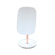 LXFMD Nordic Mirror Desktop Makeup Mirror Female Desktop Student Dormitory Large Home Network red Princess Mirror Dressing Mirror