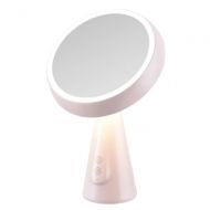 LXFMD Led Makeup Mirror with Light Vanity Mirror Desktop Fill Mirror net red Vibrating Intelligent Desktop dimming Mirror (Color : 1#)