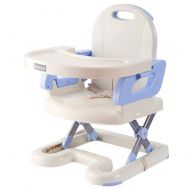 LXLA - High chair LXLA - Portable Booster Eating Seat Highchair for Baby/Infant/Toddlers - with Harness and Tray (Color : Blue)