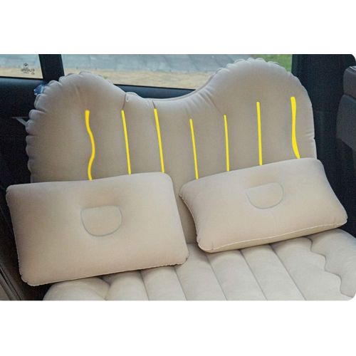  LXUXZ Auto Car Inflatable Air Bed,Inflatable Car Back Seat Cushion Air Mattress, Car Inflatable Air Bed Mattress Back Seat Sleep Rest Bed (Color : Blue, Size : 135x80cm)