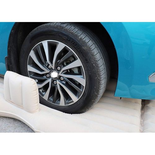  LXUXZ Auto Car Inflatable Air Bed,Inflatable Car Back Seat Cushion Air Mattress, Car Inflatable Air Bed Mattress Back Seat Sleep Rest Bed (Color : Blue, Size : 135x80cm)