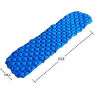 LXUXZ Air Mattress Inflatable Bed for Tent Portable Ultralight Sleeping Pad Air Bed Moistureproof Pad Waterproof Outdoor Camping Mat (Color : B, Size : 190X58X5cm)