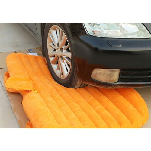  LXUXZ Auto Car Inflatable Air Mattress Bed for Back Seat ，Cars Trucks Outdoor Travel Camping (Color : Gray, Size : 135x85cm)