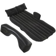 LXUXZ Car Inflatable Air Mattress Back Seat Portable Travel Camping Sleep Bed Cushion (Color : Black, Size : 132x80cm)