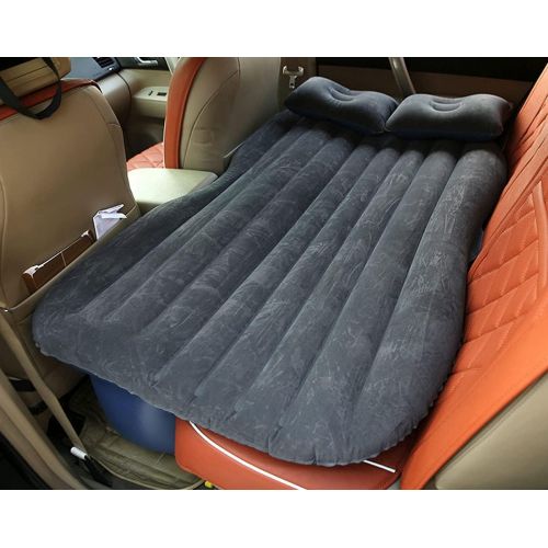  LXUXZ Inflatable Bed for Car Back Seat Air Mattress for Resting Sleeping During Travel Camping (Color : Black, Size : 135x85cm)