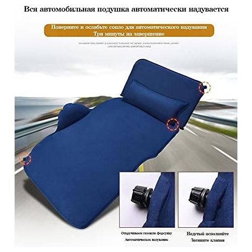  LXUXZ Vehicle Mounted Automatic Inflatable Bed Car Supplies Rear Sleeping Pad Cars. SUV Back Seat Sleeping Automatic Air Mattress (Color : B, Size : 173x80cm)