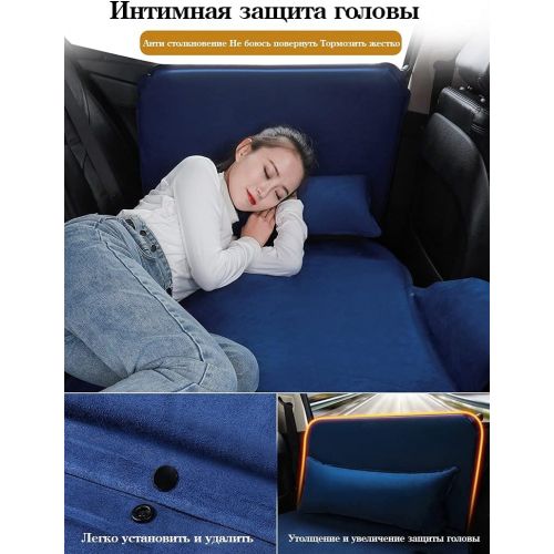  LXUXZ Vehicle Mounted Automatic Inflatable Bed Car Supplies Rear Sleeping Pad Cars. SUV Back Seat Sleeping Automatic Air Mattress (Color : B, Size : 173x80cm)