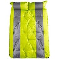 LXUXZ Air Mattress, Thickened Car Bed Inflatable Home Air Mattress Portable Camping Outdoor Mattress, Fast Inflation (Color : Green, Size : 192x132cm)