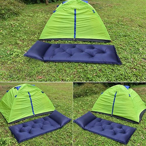  LXUXZ Portable Camping Sleeping Pad Inflatable Air Mattresses Moisture-Proof Outdoor Furniture Hiking Trekking Sleeping Bed Cushion