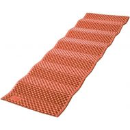 LXUXZ Outdoor Camping Mat Portable Foldable Picnic Bed Mattress Travel Trekking Equipment Waterproof Moisture-Proof Blanket (Color : Orange, Size : 183x57cm)