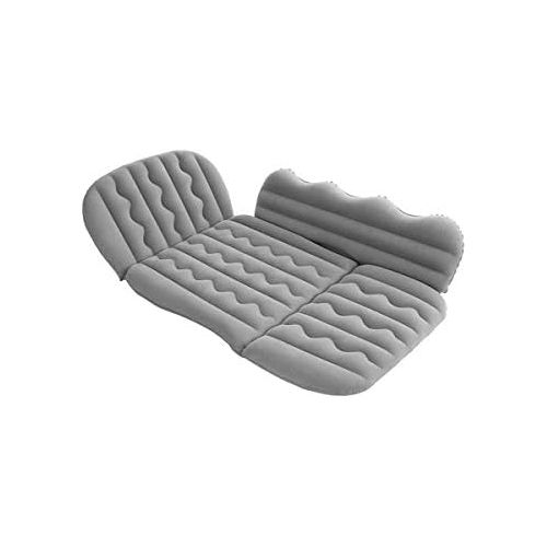  LXUXZ Air Mattress, Thickened Car Bed Inflatable Home Air Mattress Portable Camping Outdoor Mattress, Fast Inflation (Color : Gray, Size : 170x75cm)