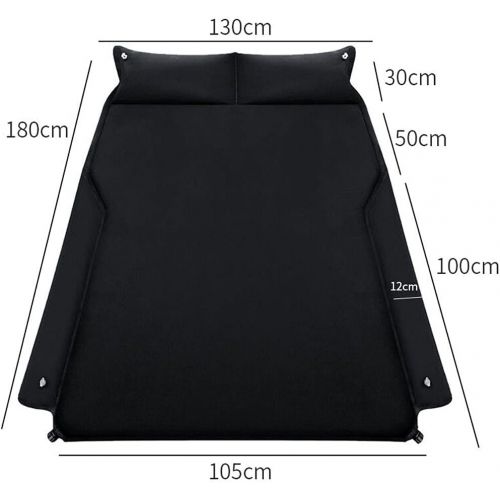  LXUXZ Car Automatic Inflatable Bed Rear Mattress SUV Travel Inflatable Bed (Color : B, Size : 180x130cm)