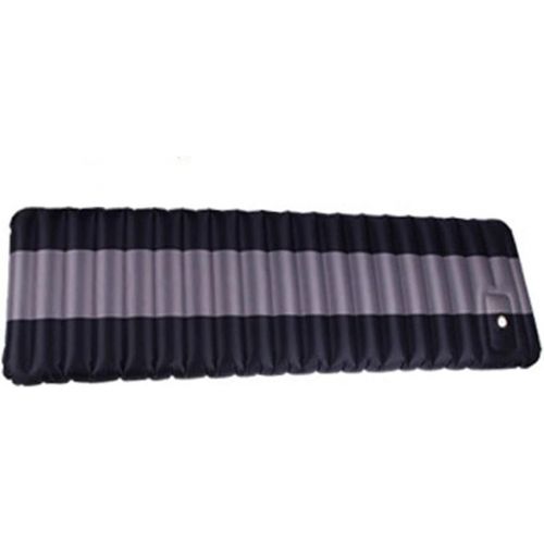  LXUXZ Self Inflatable Sleeping Pad Camping Mat Thick PVC Air Mattress Travel Bed for Tent Outdoor Hiking Backpacking Beach (Color : Black, Size : 190x60cm)