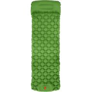 LXUXZ Outdoor Sleeping Pad Camping Inflatable Mattress with Pillow Moistureproof Mat Folding Bed Trekking Ultralight Air Cushion (Color : B, Size : 190x58cm)