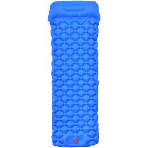  LXUXZ Outdoor New Foot Inflatable Mattress Sleeping Pad Camping Beach Folding Bed Portable Moisture-Proof Ultra-Light Air Cushion (Color : B, Size : 190x60cm)