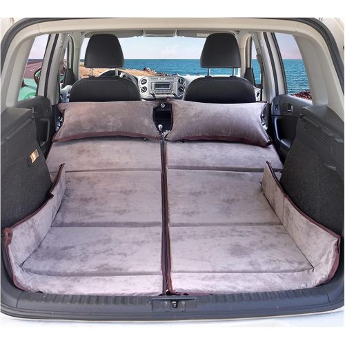  LXUXZ Truck-Mounted Non-Inflatable Lathe Folding Mattress SUV Trunk Special Traveling Bed Car Rear-Row Sleeping Mattress (Color : E, Size : 183x130cm)