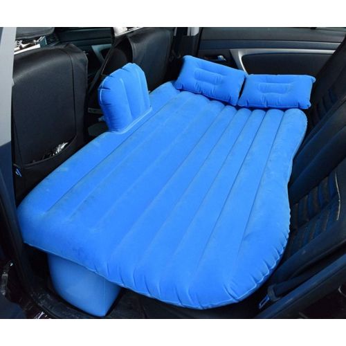  LXUXZ Car Air Bed Comfortable Travel Inflatable Back Seat Air Mattress Fits Most Car Camping Travel, Hiking (Color : Beige, Size : 135x85cm)