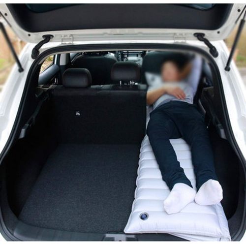  LXUXZ Car Inflatable Mattress ，Multifunctional Inflatable Sleeping Mattress Car Inflatable Mattress for Camping Travel (Color : Gray, Size : 190x108cm)