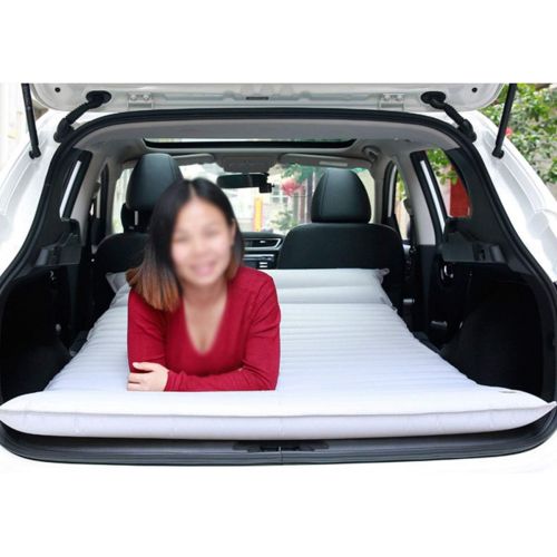  LXUXZ Car Inflatable Mattress ，Multifunctional Inflatable Sleeping Mattress Car Inflatable Mattress for Camping Travel (Color : Gray, Size : 190x108cm)