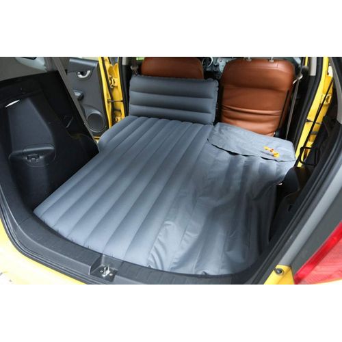  LXUXZ Auto Air Back Seat Mattress Portable Auto Travel Inflatable Bed Camping Mattress Car Pillow, Perfect for Tourism Outdoor Camping (Color : Gray, Size : 175x130cm)