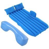 LXUXZ Car Inflatable Bed, Back Seat Mattress Airbed Portable Car Air Bed Car Camping Travel Mattress (Color : Blue, Size : 132x80cm)