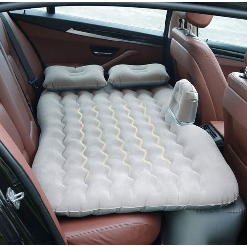  LXUXZ Car Inflatable Bed, Back Seat Mattress Airbed Portable Car Air Bed Car Camping Travel Mattress (Color : Blue, Size : 132x80cm)