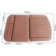 LXUXZ SUV Trunk Inflatable Car Mattress Flocking Portable Padded Inflatable Cushion Car Travel Bed Lover Car Mattress