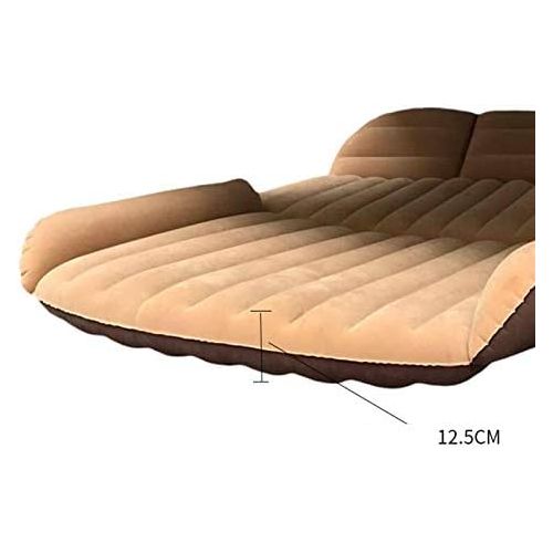  LXUXZ SUV Trunk Inflatable Car Mattress Flocking Portable Padded Inflatable Cushion Car Travel Bed Lover Car Mattress