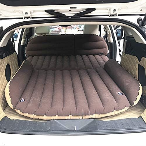  LXUXZ SUV Trunk Inflatable Car Mattress Flocking Portable Padded Inflatable Cushion Car Travel Bed Lover Car Mattress