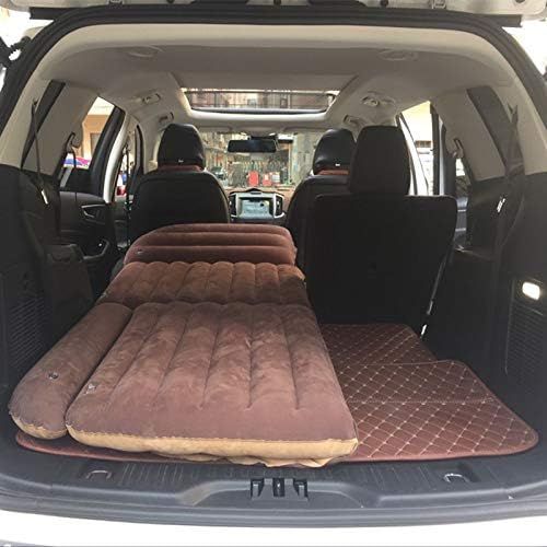  LXUXZ SUV Trunk Inflatable Car Mattress Flocking Portable Padded Inflatable Cushion Car Travel Bed Lover Car Mattress