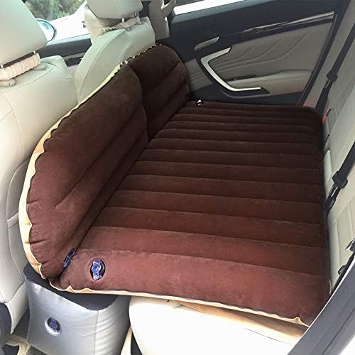  LXUXZ SUV Trunk Inflatable Car Mattress Flocking Portable Padded Inflatable Cushion Car Travel Bed Lover Car Mattress