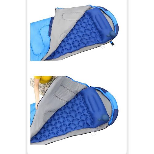  LXUXZ Self Inflatable Mattresses Inflatable Camp Mattress Camping Mattress Sleeping Pad Outdoor Camping Mat Tent Mat Adventure Travel (Color : A, Size : 188x58cm)